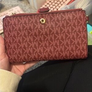 Michael Kors Maroon Wallet